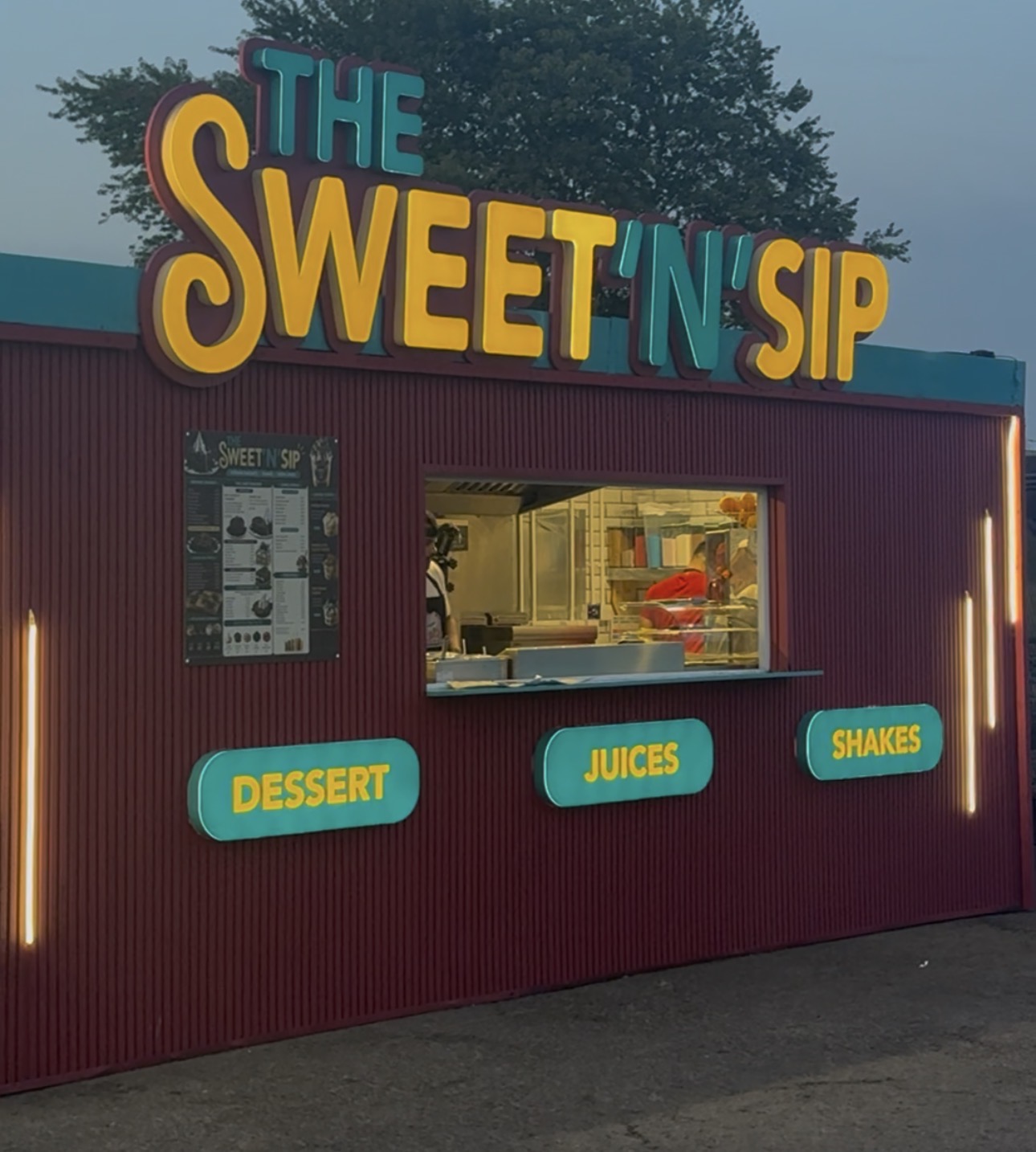 Sweet N Sip dessert truck case study